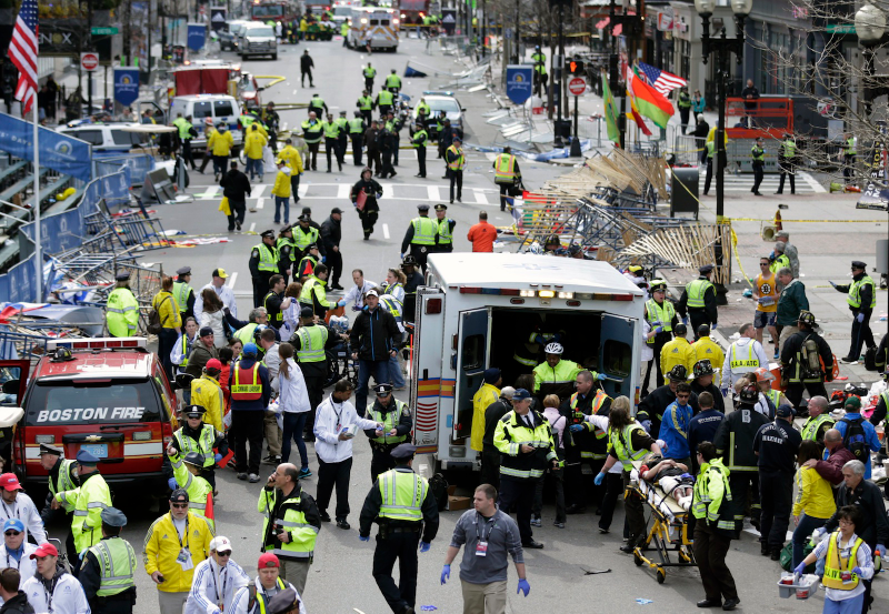 Illustration for article titled Explosions At The Boston Marathon; 3 Dead, Scores Injured